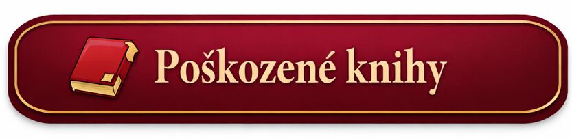 Poškozené knihy